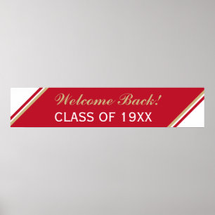 Welcome back! Class reunion  Large Poster