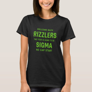 Welcome Back Rizzlers Funny Back to School Tee  Ri