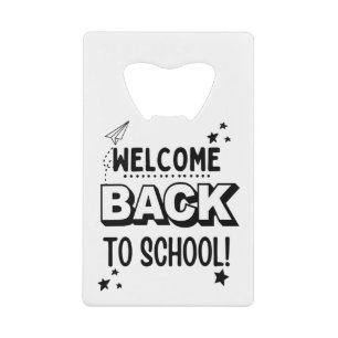 Welcome Back to school!