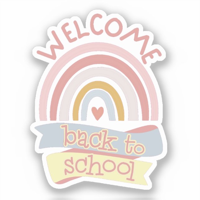 Welcome back to school  (Front)