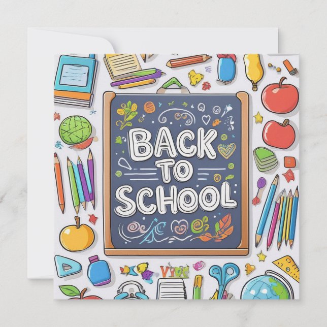  Welcome back to school! (Front)