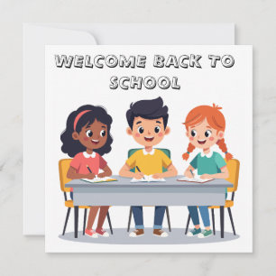 Welcome back to school