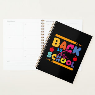Welcome Back To School 2023 Planner