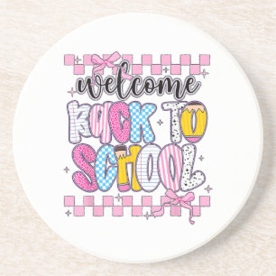 Welcome Back to School 2026 First Day Teachers Stu Coaster