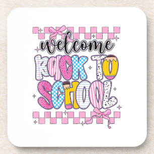 Welcome Back to School 2026 First Day Teachers Stu Coaster