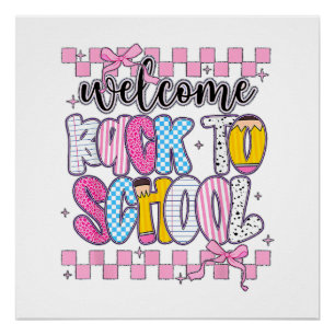 Welcome Back to School 2026 First Day Teachers Stu Poster
