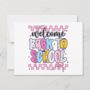 Welcome Back to School 2026 First Day Teachers Stu Save The Date