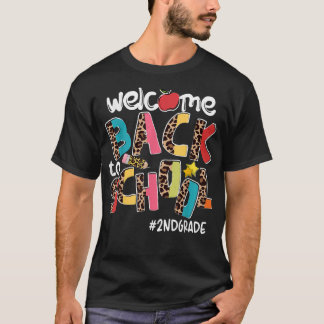 Welcome Back To School 2nd Grade Back To School  T-Shirt