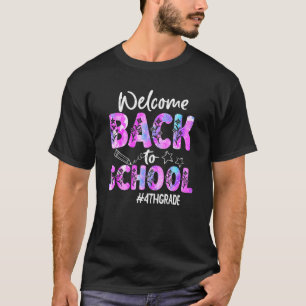 Welcome Back To School 4th Grade Back To School 2 T-Shirt