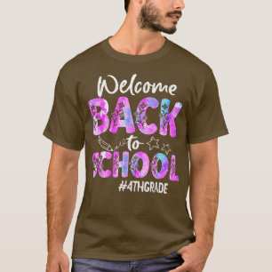 Welcome Back To School 4th Grade Back To School T-Shirt