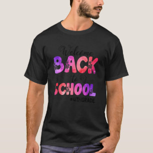 Welcome Back To School 4th Grade Back To School Ti T-Shirt