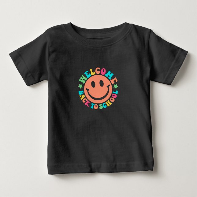 Welcome Back to School Baby T-Shirt (Front)