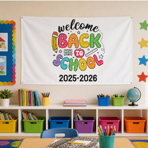 Welcome Back to School Classroom Banner