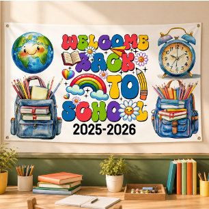 Welcome Back to School   Classroom Banner