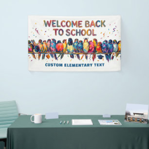 Welcome Back To School Classroom Custom Banners
