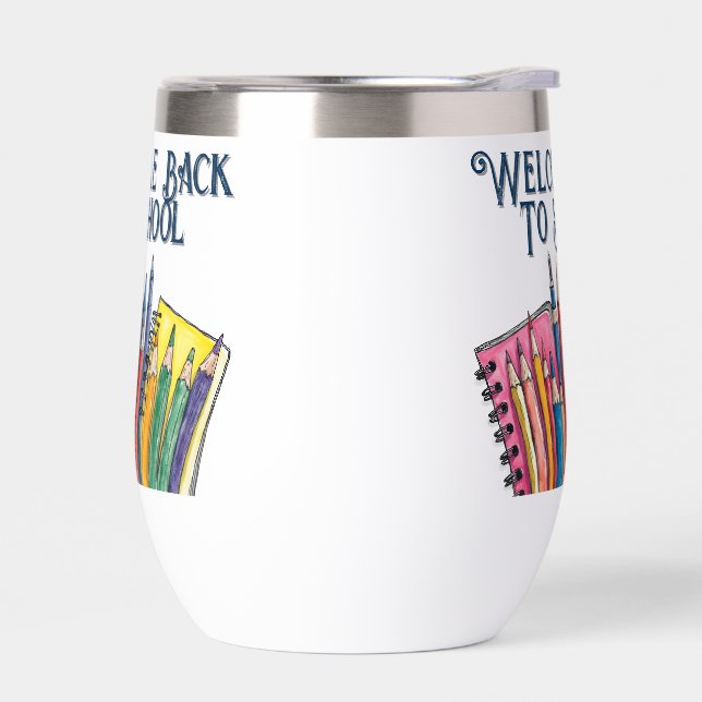 Welcome Back to School – Colourful Start (Left)