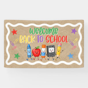 Welcome Back to School Craft Paper Banner