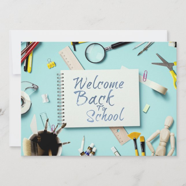 Welcome Back to School – Creative Notebook Style (Front)