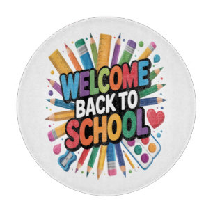 Welcome Back To School Cutting Board