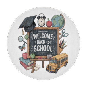 Welcome Back To School Cutting Board