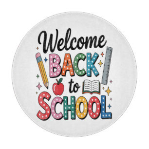 Welcome Back To School Cutting Board