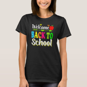 Welcome Back To School Design 1st Day Of School S T-Shirt