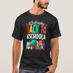 Welcome Back To School First Day Boys Girls T-Shirt