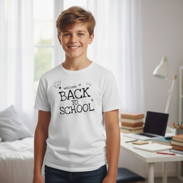 Welcome back to school, first day of school, back  T-Shirt (Creator Uploaded)
