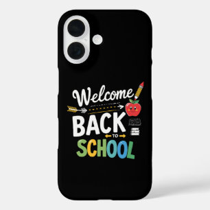 Welcome Back To School First Day of School Teacher iPhone 16 Case
