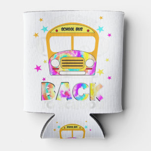 Welcome Back To SchooL for Bus Drivers Transportat Can Cooler