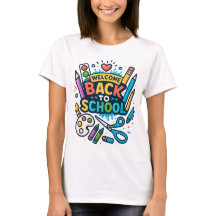 Welcome Back to School Fun Art Design