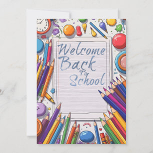 Welcome Back to School – Fun & Colourful