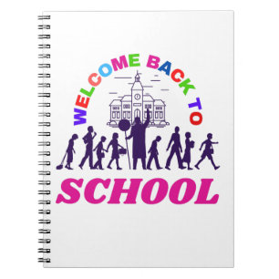 Welcome Back To School Funny Teacher Love Gift     Notebook