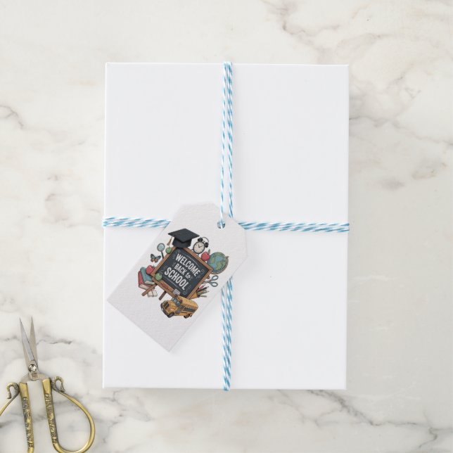 Welcome Back To School Gift Tags (With Twine)