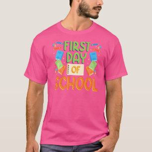 Welcome Back To School Happy First Day Of School T T-Shirt