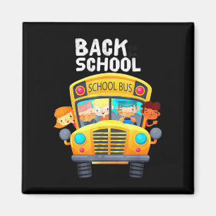 Welcome Back To School I Love My School School Bu Magnet