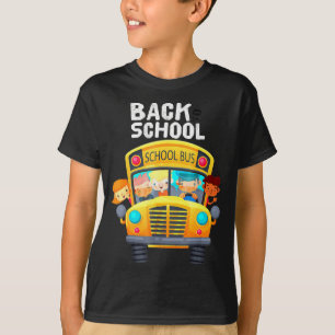 Welcome Back To School I Love My School School Bu T-Shirt