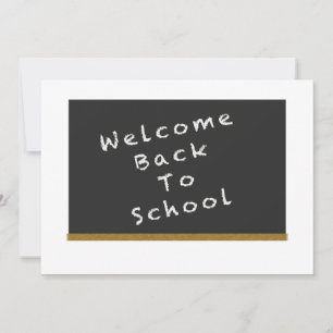 Welcome Back To School invitations