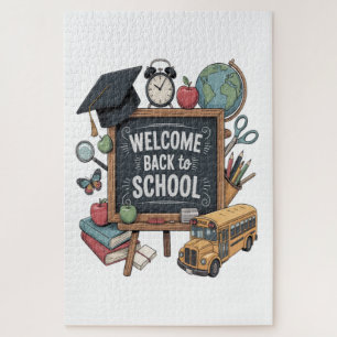 Welcome Back To School Jigsaw Puzzle