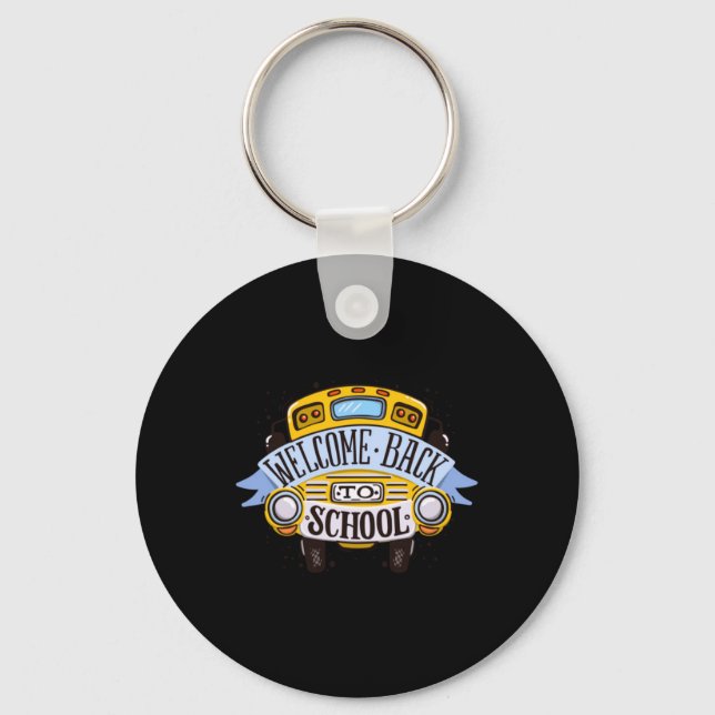 Welcome Back To School Key Ring (Front)