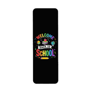 Welcome Back to School Kids Teacher First Day