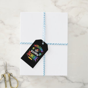 Welcome Back to School Kids Teacher First Day Gift Tags