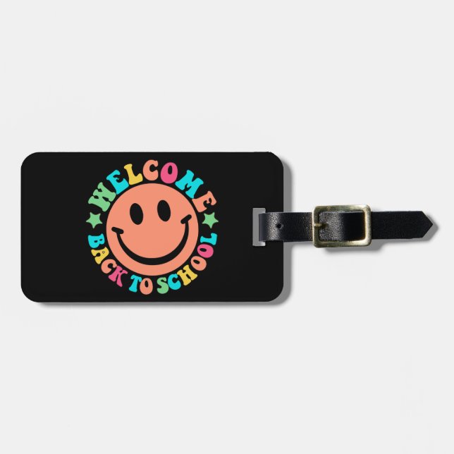 Welcome Back to School Luggage Tag (Front Horizontal)