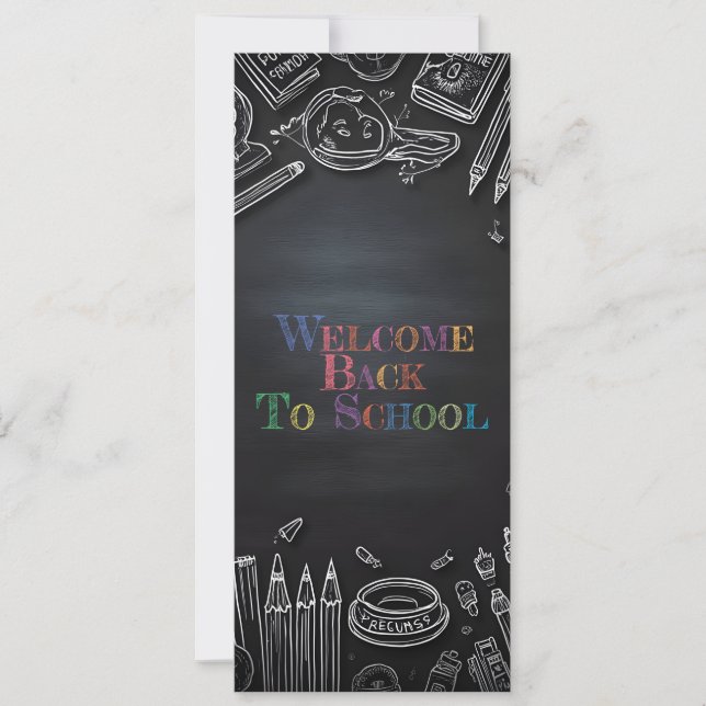 Welcome Back to School – New School Year (Front)
