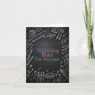 Welcome Back to School – New School Year Card