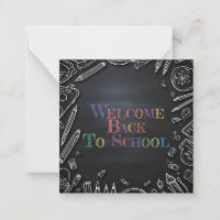 Welcome Back to School – New School Year