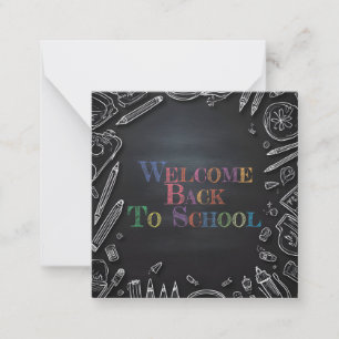 Welcome Back to School – New School Year Card