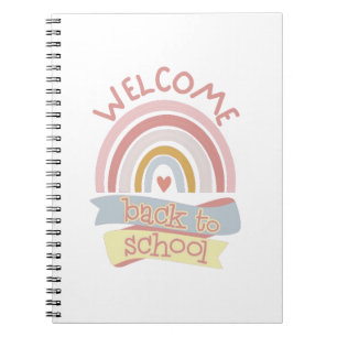 Welcome back to school notebook