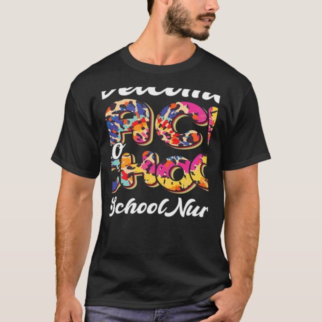 Welcome Back To School Nurse 1st Day Of School Nur T-Shirt (Front)