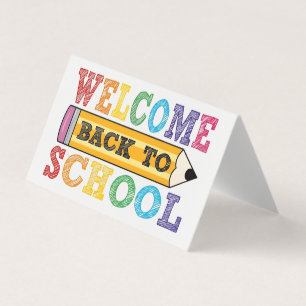 Welcome Back to School – Pencil Illustration